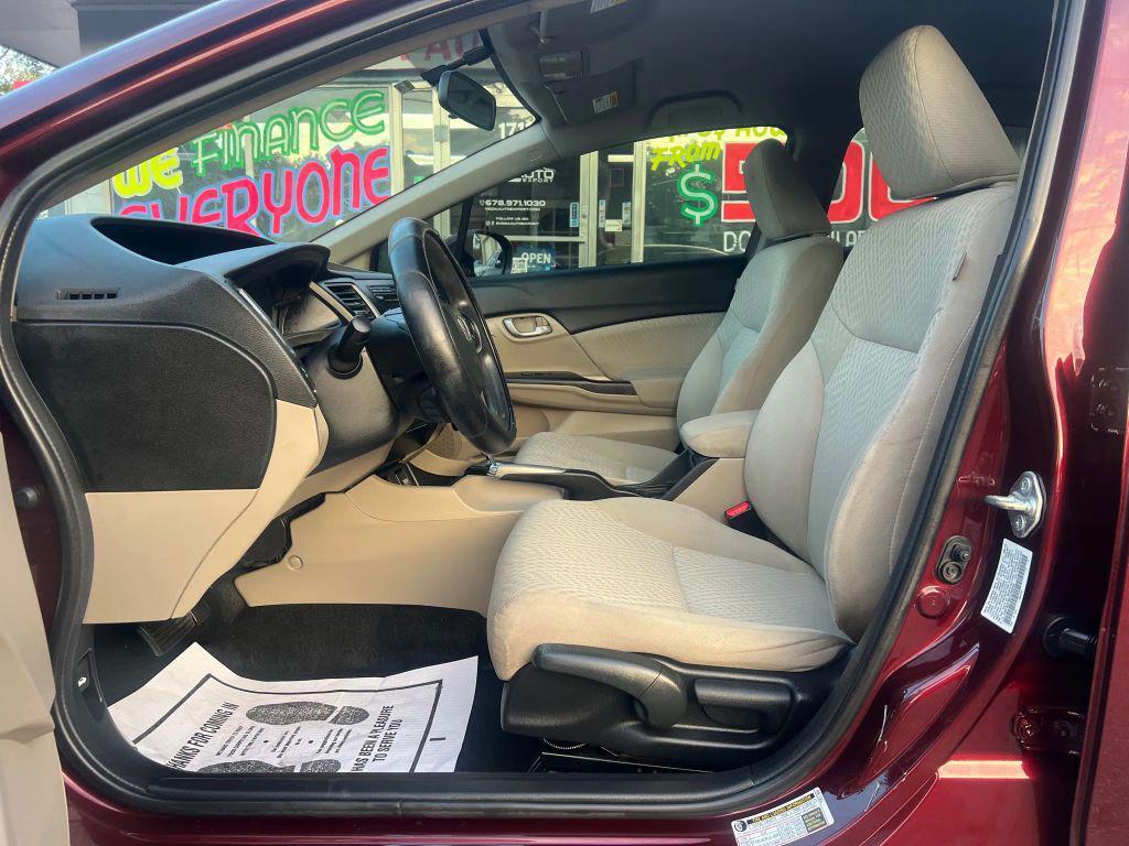 used 2015 Honda Civic car, priced at $9,500