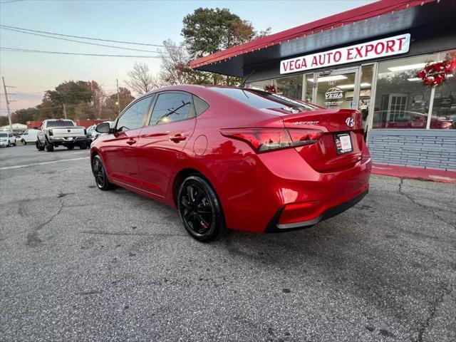 used 2020 Hyundai Accent car, priced at $11,999