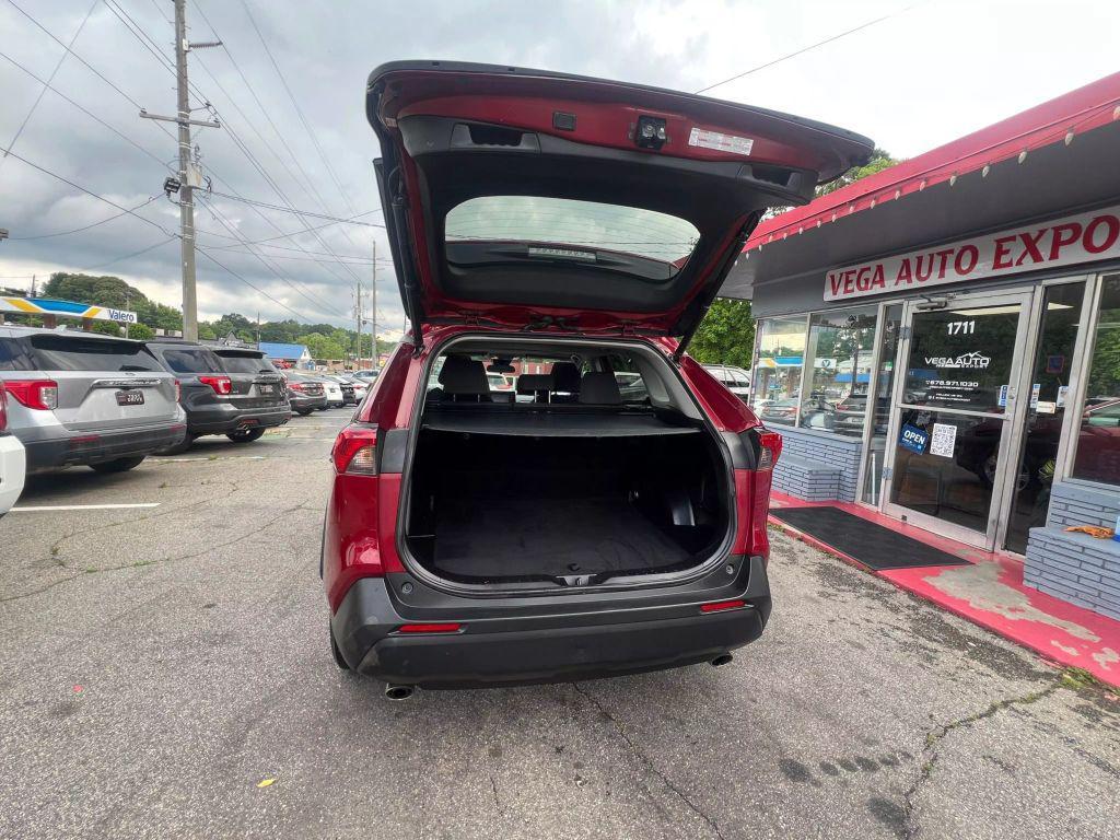 used 2021 Toyota RAV4 car, priced at $18,500