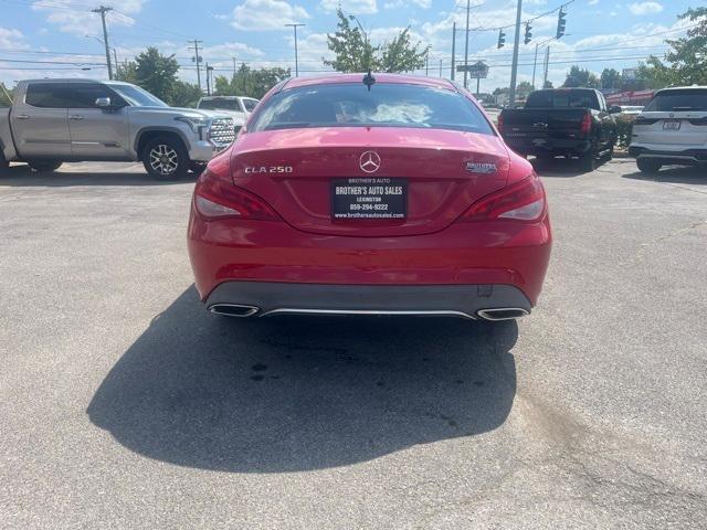 used 2018 Mercedes-Benz CLA 250 car, priced at $15,900