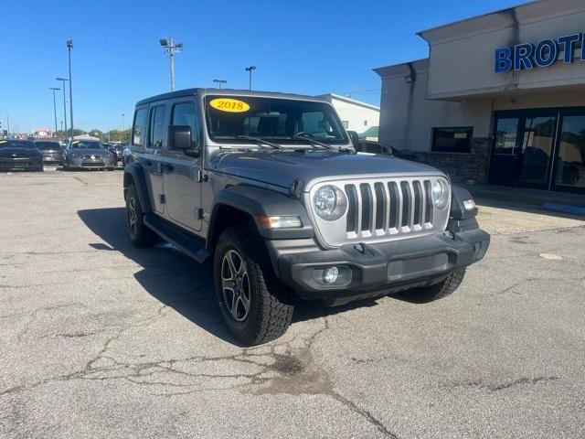 used 2018 Jeep Wrangler Unlimited car, priced at $24,999