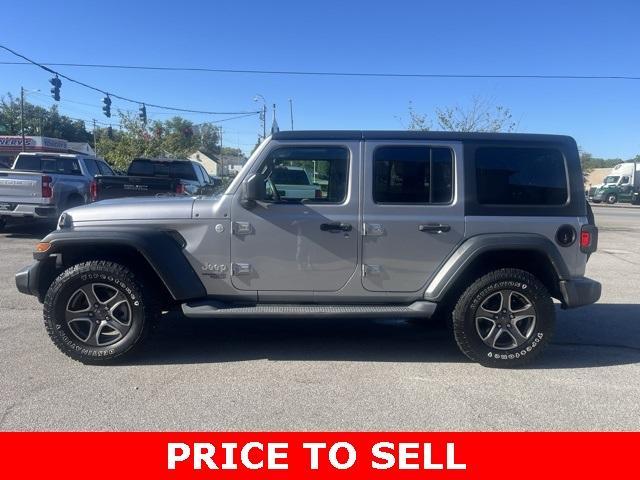 used 2018 Jeep Wrangler Unlimited car, priced at $24,999
