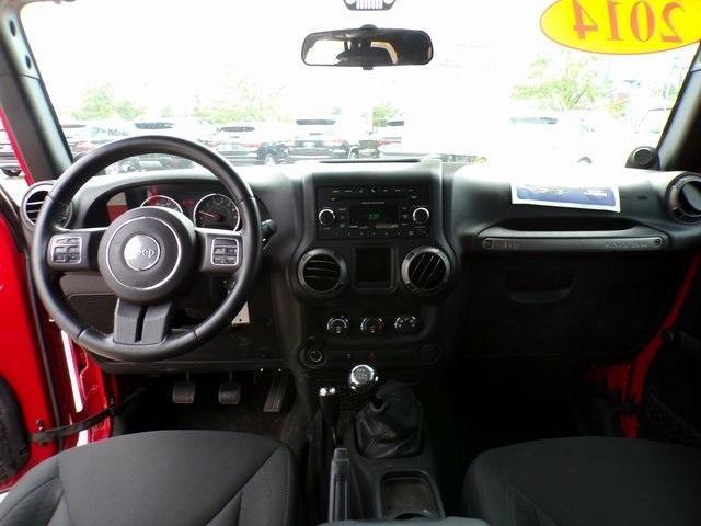 used 2014 Jeep Wrangler Unlimited car, priced at $18,900
