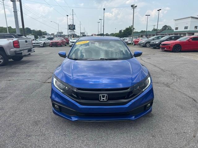 used 2020 Honda Civic car, priced at $19,999