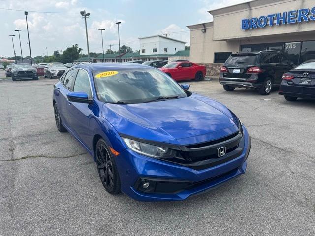 used 2020 Honda Civic car, priced at $19,999
