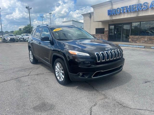 used 2015 Jeep Cherokee car, priced at $9,999