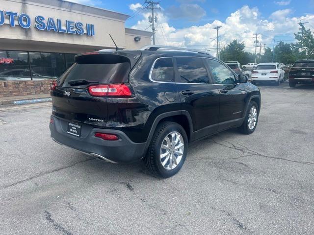used 2015 Jeep Cherokee car, priced at $9,999