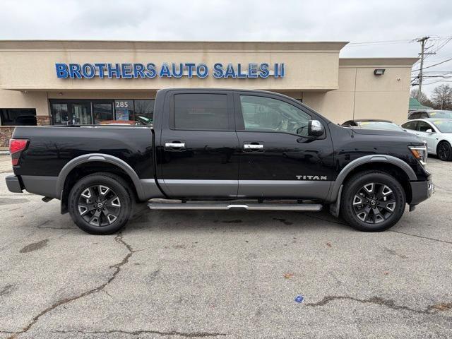 used 2021 Nissan Titan car, priced at $31,999