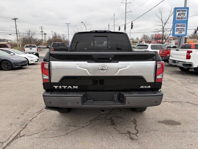 used 2021 Nissan Titan car, priced at $31,999