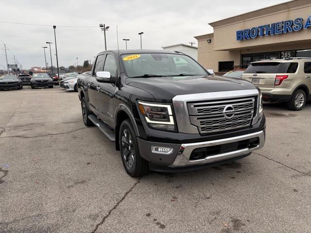 used 2021 Nissan Titan car, priced at $31,999