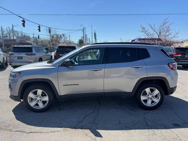 used 2022 Jeep Compass car, priced at $16,999