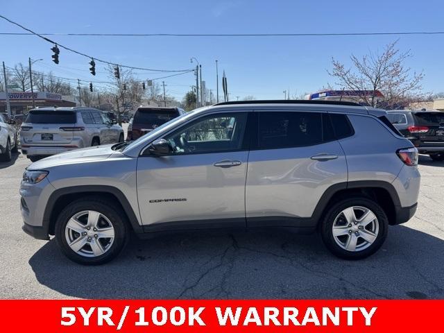 used 2022 Jeep Compass car, priced at $16,999