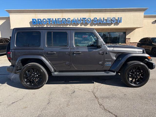 used 2021 Jeep Wrangler Unlimited 4xe car, priced at $28,999