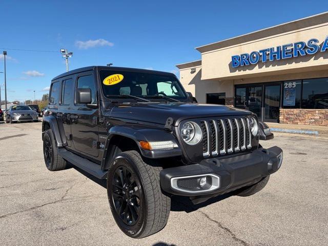 used 2021 Jeep Wrangler Unlimited 4xe car, priced at $28,999
