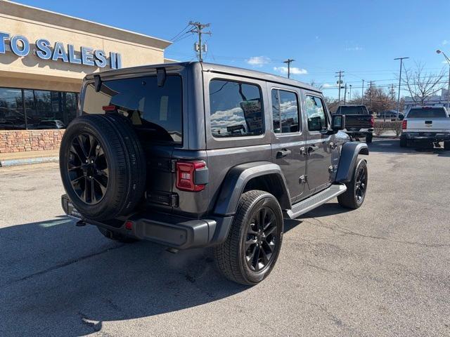 used 2021 Jeep Wrangler Unlimited 4xe car, priced at $28,999