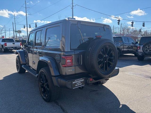 used 2021 Jeep Wrangler Unlimited 4xe car, priced at $28,999
