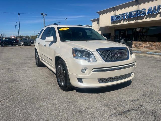 used 2012 GMC Acadia car, priced at $8,999