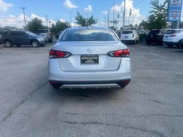 used 2021 Nissan Versa car, priced at $12,999