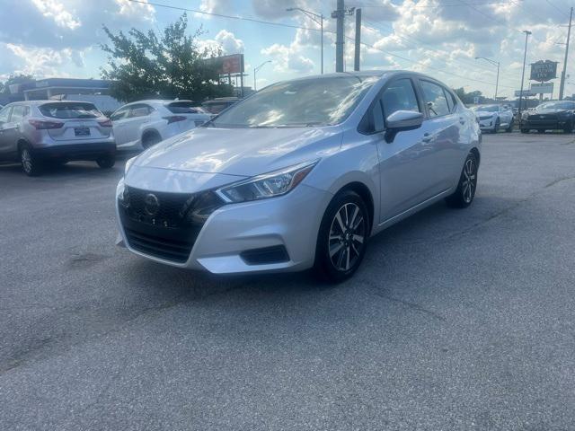 used 2021 Nissan Versa car, priced at $12,999
