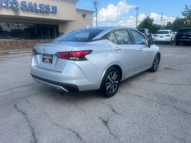 used 2021 Nissan Versa car, priced at $12,999