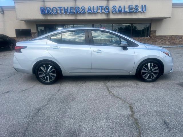 used 2021 Nissan Versa car, priced at $12,999