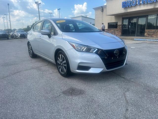 used 2021 Nissan Versa car, priced at $12,999