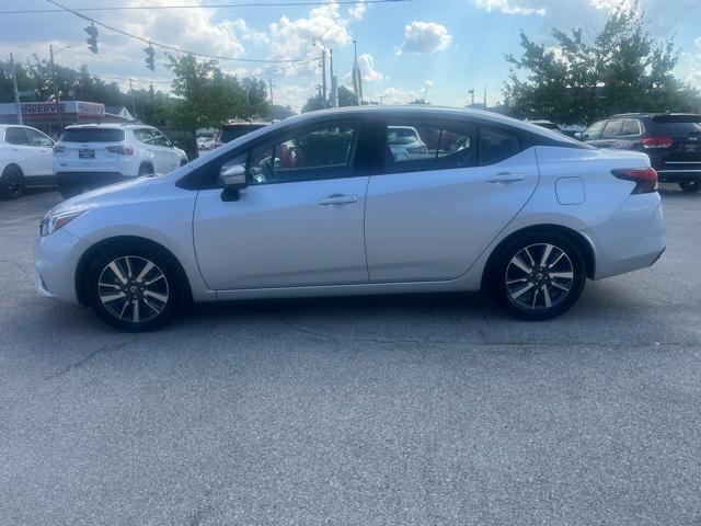 used 2021 Nissan Versa car, priced at $12,999