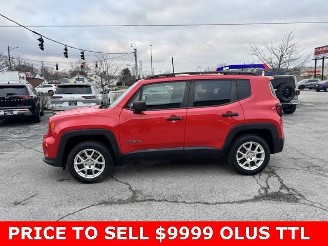 used 2020 Jeep Renegade car, priced at $8,999