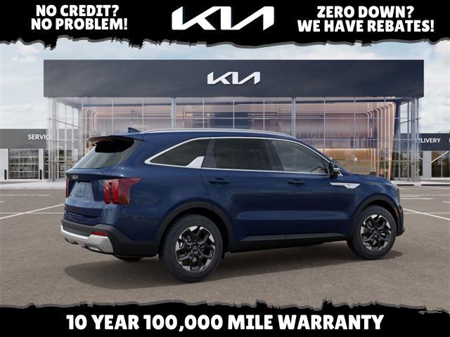 new 2025 Kia Sorento car, priced at $36,825