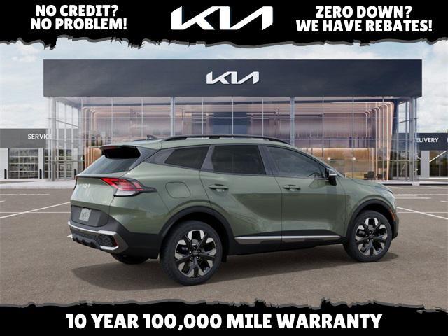 new 2025 Kia Sportage car, priced at $46,110