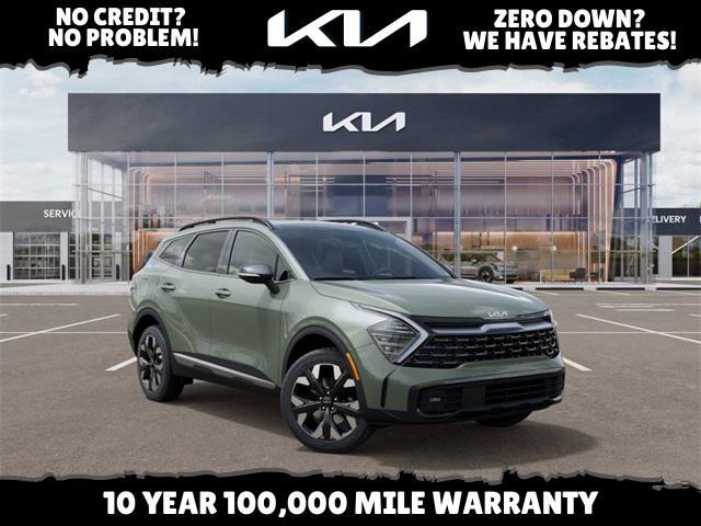 new 2025 Kia Sportage car, priced at $46,110