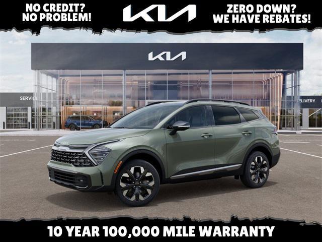 new 2025 Kia Sportage car, priced at $46,110