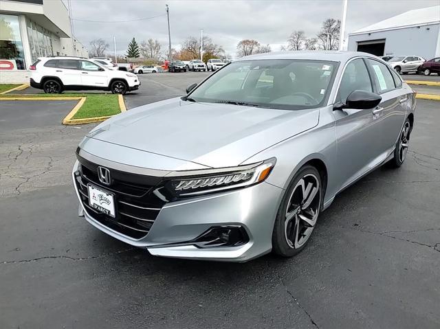 used 2021 Honda Accord car, priced at $21,995