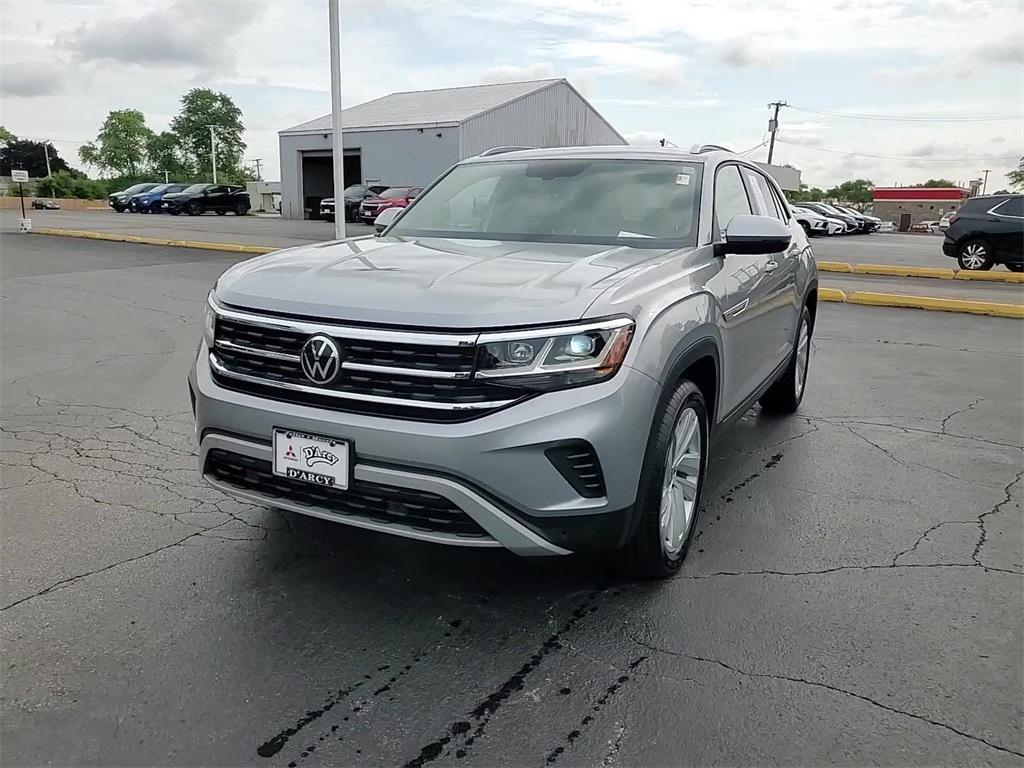 used 2022 Volkswagen Atlas Cross Sport car, priced at $24,548