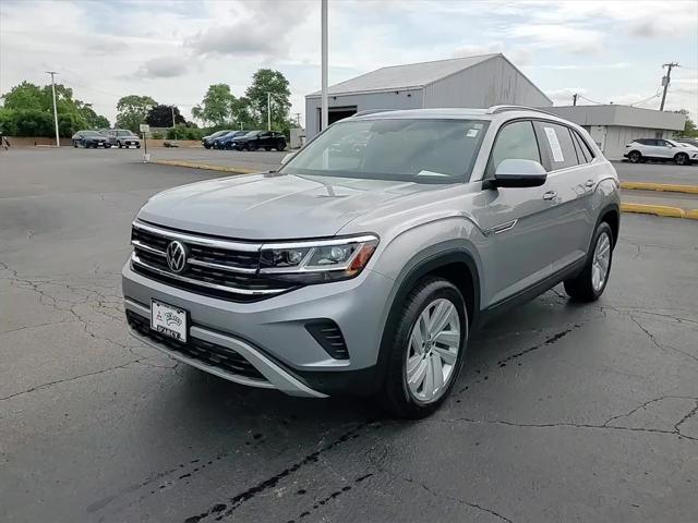 used 2022 Volkswagen Atlas Cross Sport car, priced at $27,586