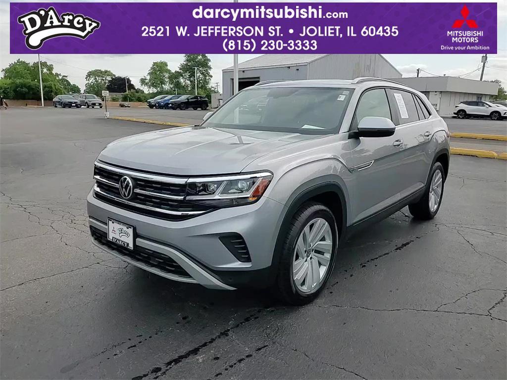 used 2022 Volkswagen Atlas Cross Sport car, priced at $24,548