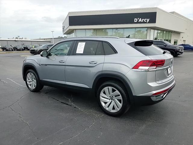 used 2022 Volkswagen Atlas Cross Sport car, priced at $27,586