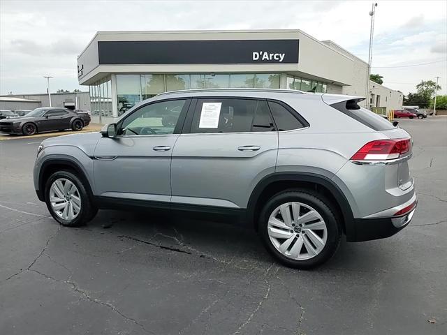 used 2022 Volkswagen Atlas Cross Sport car, priced at $27,586