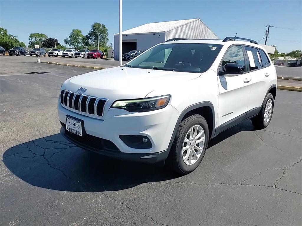 used 2022 Jeep Cherokee car, priced at $21,145