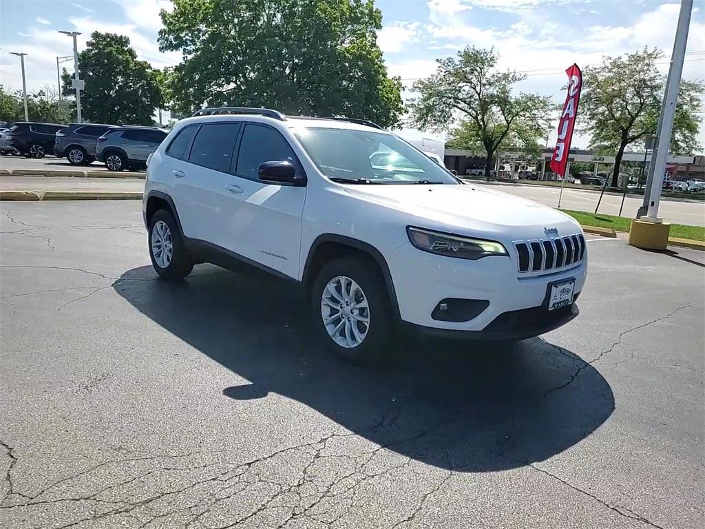 used 2022 Jeep Cherokee car, priced at $21,145