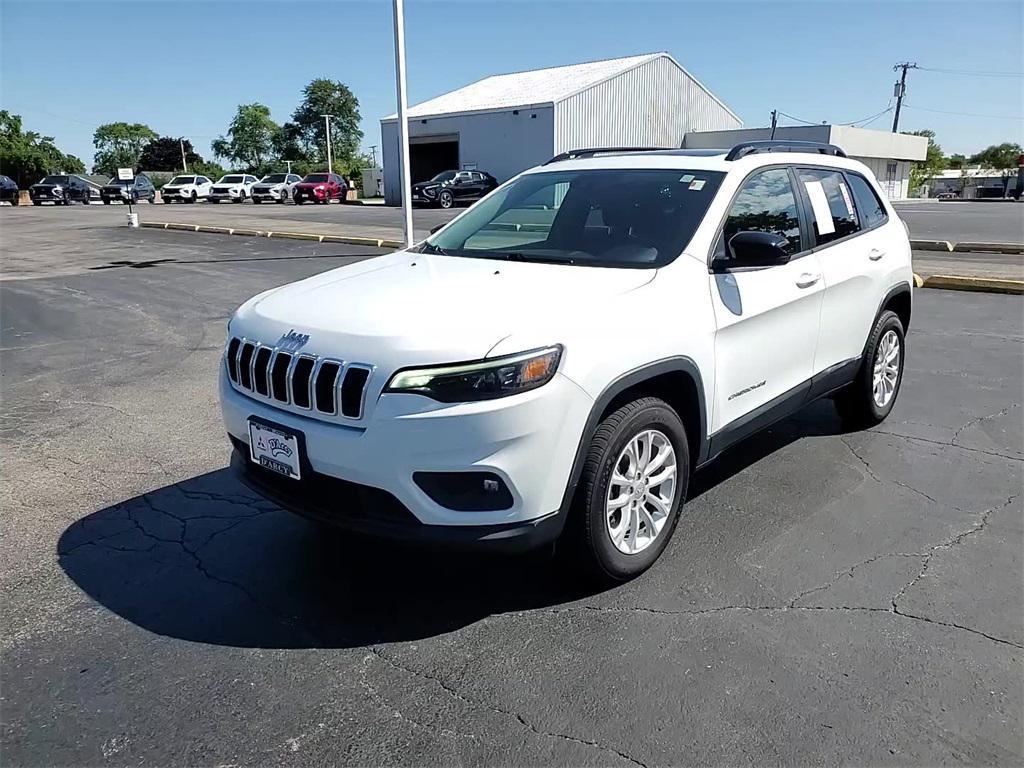 used 2022 Jeep Cherokee car, priced at $21,145
