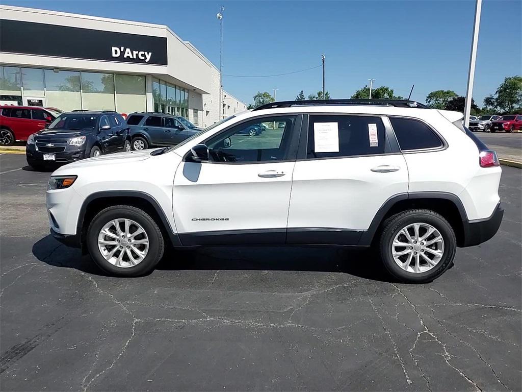used 2022 Jeep Cherokee car, priced at $21,145