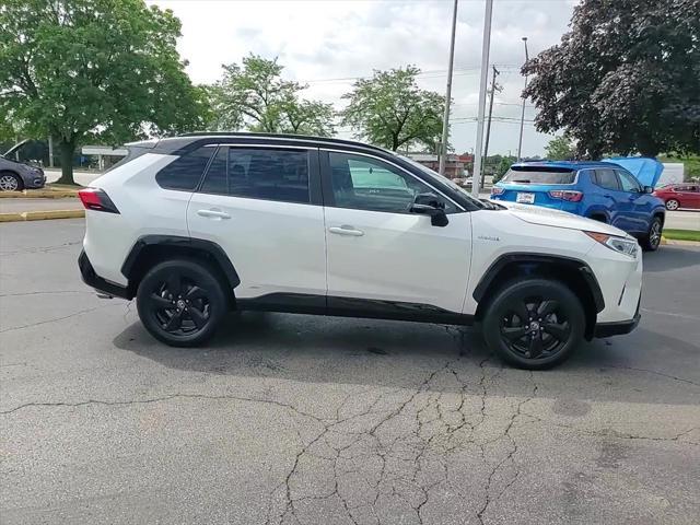 used 2019 Toyota RAV4 Hybrid car, priced at $23,156