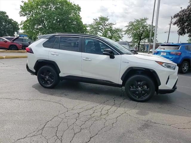 used 2019 Toyota RAV4 Hybrid car, priced at $23,156