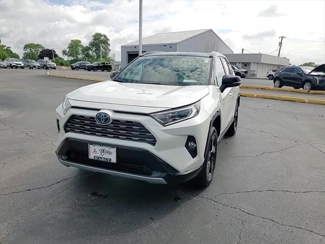 used 2019 Toyota RAV4 Hybrid car, priced at $23,156