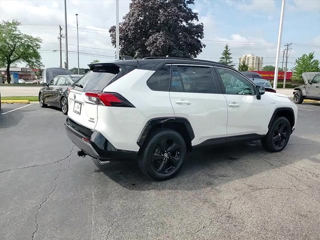 used 2019 Toyota RAV4 Hybrid car, priced at $23,156