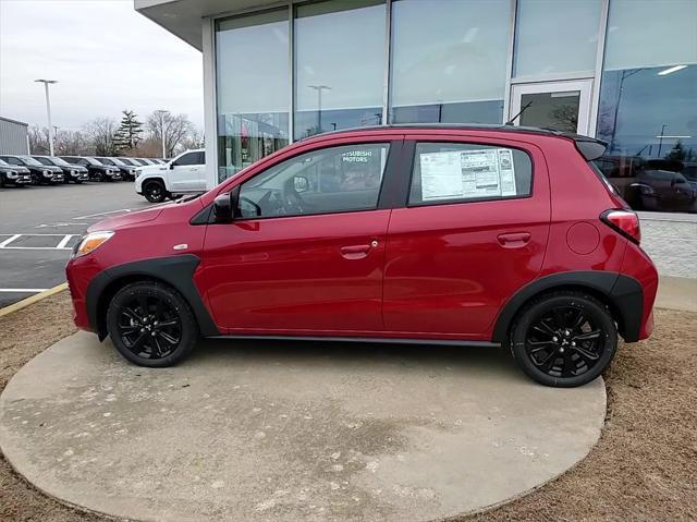 new 2024 Mitsubishi Mirage car, priced at $18,675