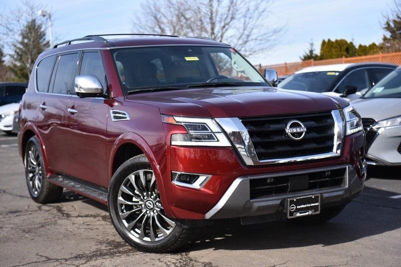 used 2023 Nissan Armada car, priced at $50,277