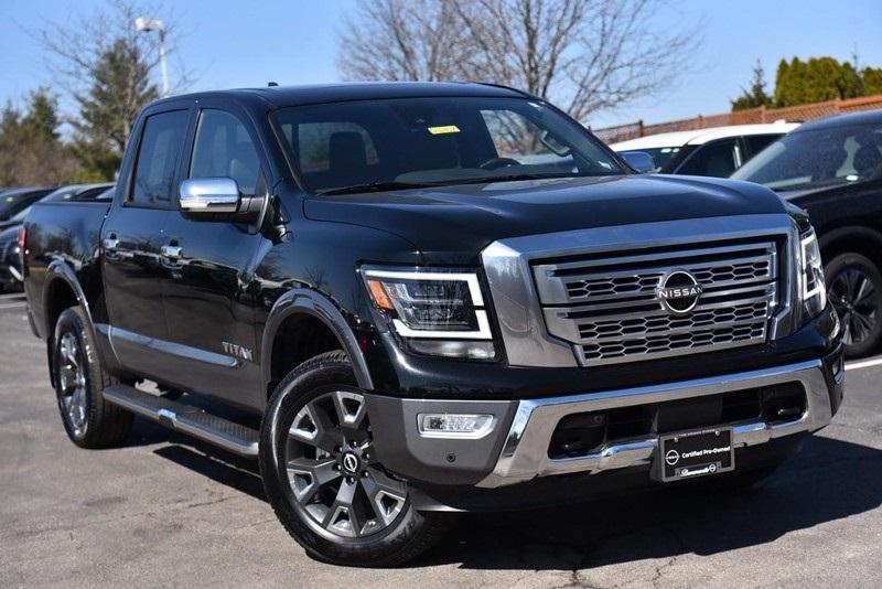 used 2023 Nissan Titan car, priced at $49,499