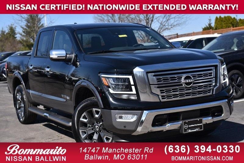 used 2023 Nissan Titan car, priced at $49,499